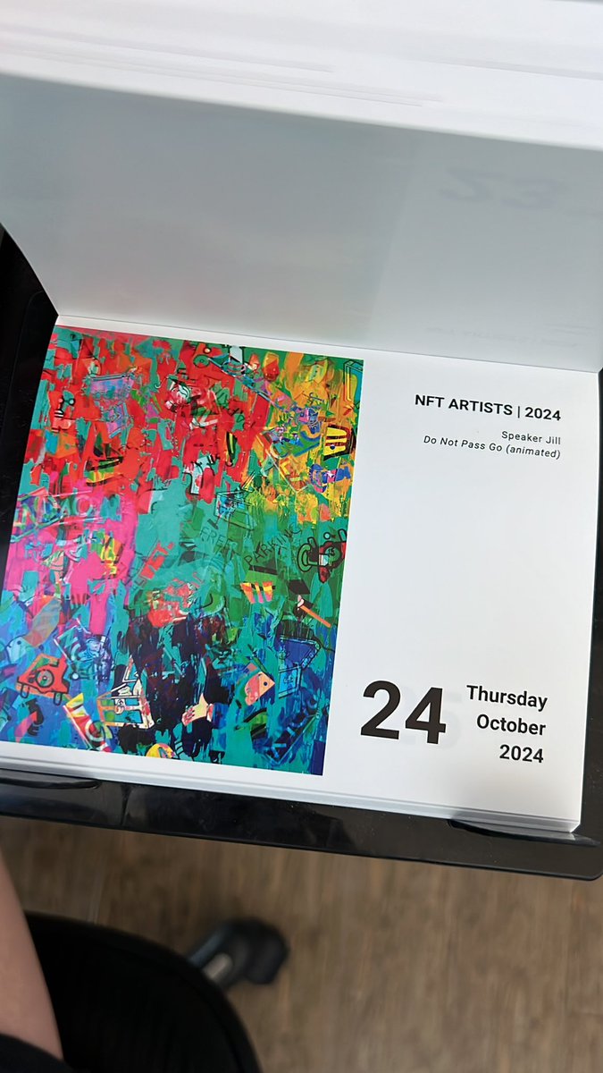 So excited to have one of my pieces included in <a href="/seanftmuseum/">Seattle NFT Museum</a> Seattle NFT Museum’s 2024 calendar!

My artwork that is in the calendar, is owned by @investopia.

Super thank you to <a href="/Jenerationy/">JenniferWong.eth</a> for giving me this opportunity.

I am grateful and proud to be selected alongside 364