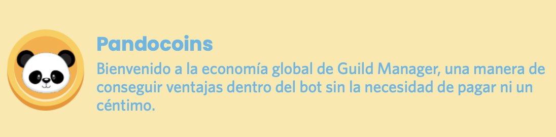 guildmanagerbot's tweet photo. 🪙Sabías que...

En nuestro servidor de soporte, puedes adquirir Pandocoins jugando en la economía.

Y luego podrás usarlos para canjear GM+, ¿no es genial?

Únete ya a https://t.co/mvhSHg0mR6 y juega, antes de que sea muy tarde. 🏦 https://t.co/FCleoUKcdy