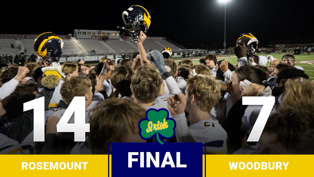 Irish WIN!!

#WeAreRosemount #PowerOfOne