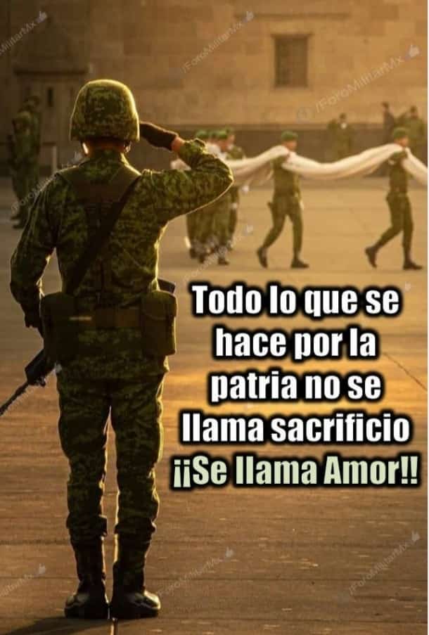 Unas de las frases que más repetía el Gral. Lino Oviedo era "Todo lo que se hace por la Patria no se llama sacrificio.....¡¡se llama Amor!! Grande LINO O, te recordamos siempre!