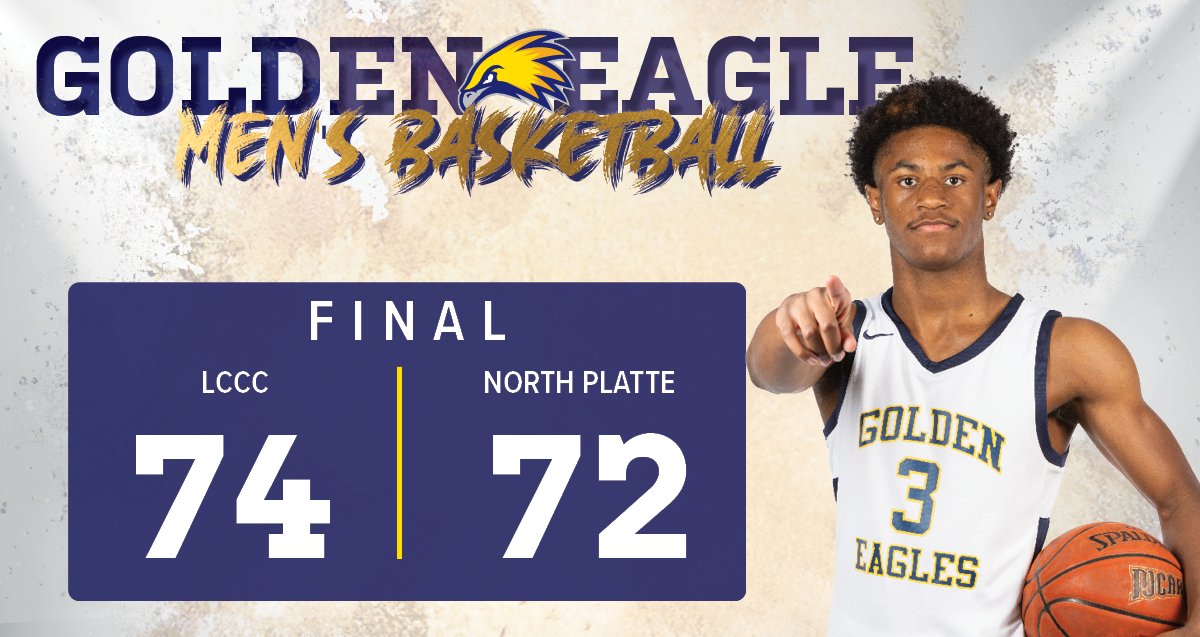 Rallied back for a game winner!

<a href="/LCCCBasketball/">LCCC Basketball</a> gets the W in North Platte!

#BeGolden