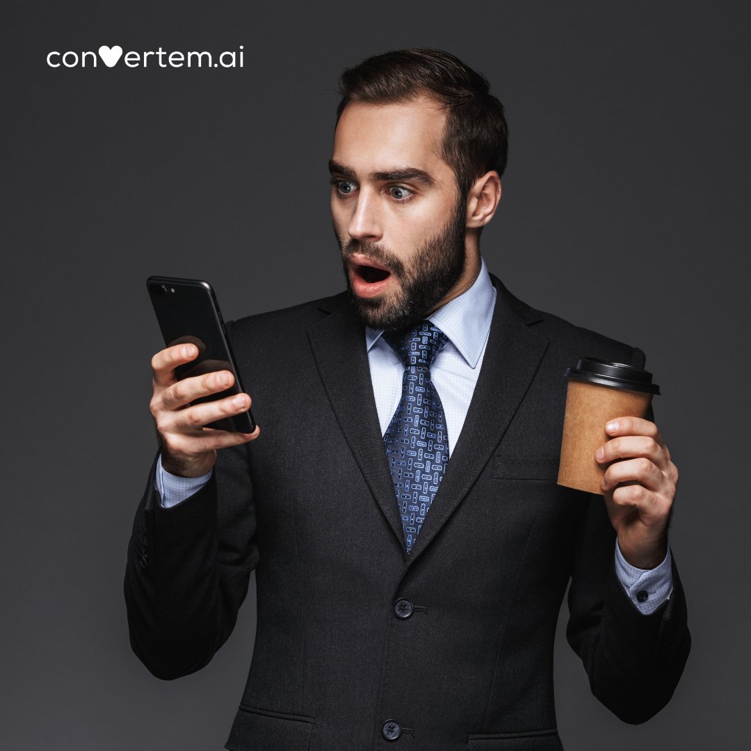 Convertemai's tweet image. Utilize the power of ✨2-WAY TEXT MESSAGING✨💬

Text message open rates are approaching 100%*, so this one unique feature of Convertem is not to be underestimated. (Compared to email open rates that hover only around 20%) 🤔

#convertem
#convertemai
#textmessaging
#salescrm