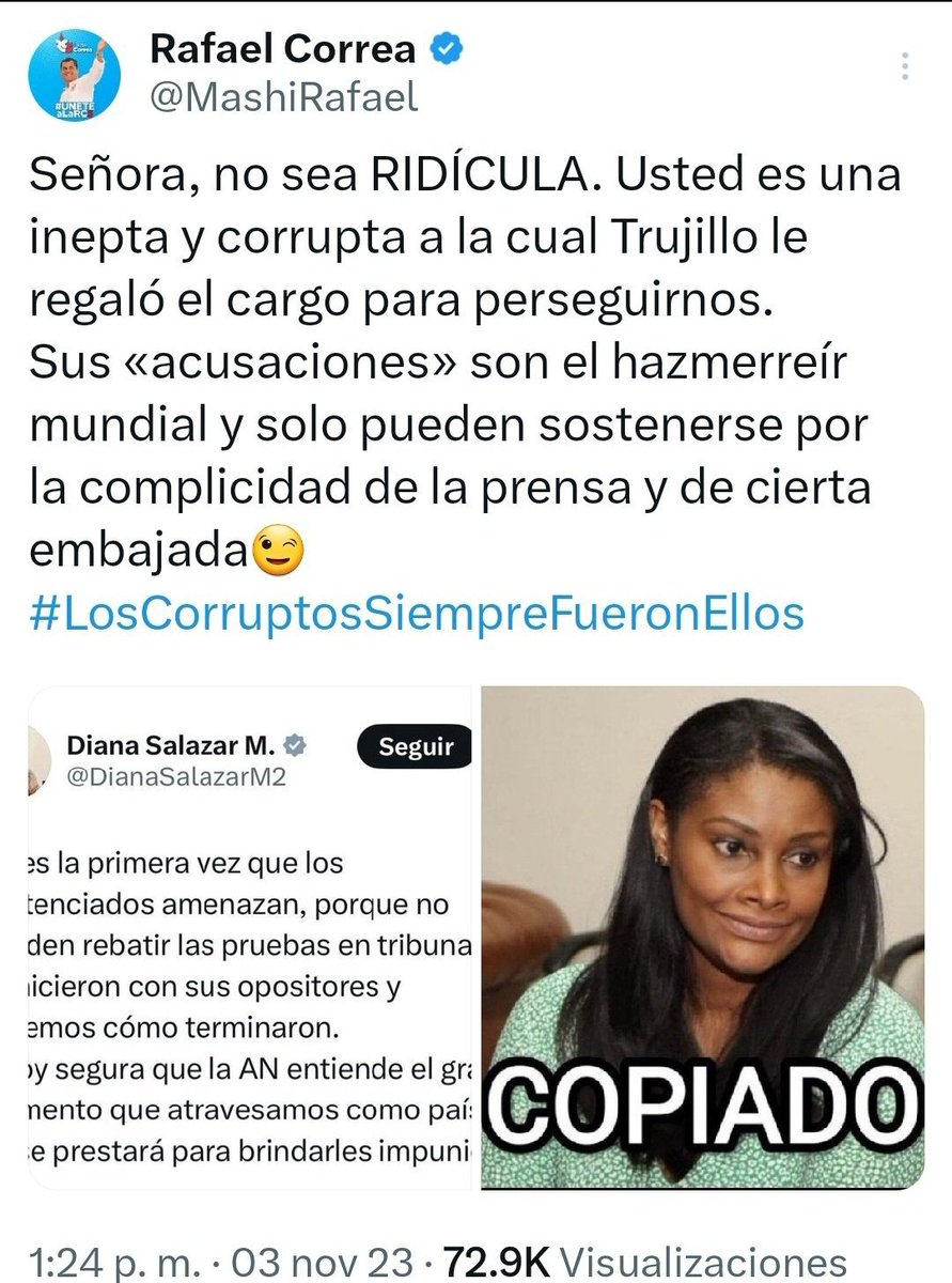 UnaTalMaka_'s tweet photo. @jpjaramillo25 Tienes razón, insultar a mujeres es un claro ejemplo de odio https://t.co/wM4hKvo5TS