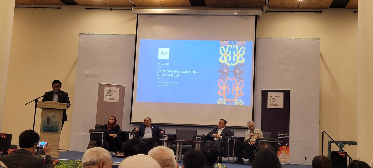 4.11.2023 Sabtu

Menghadiri Malaysian Urban Forum 2023 di Kuching, Sarawak.