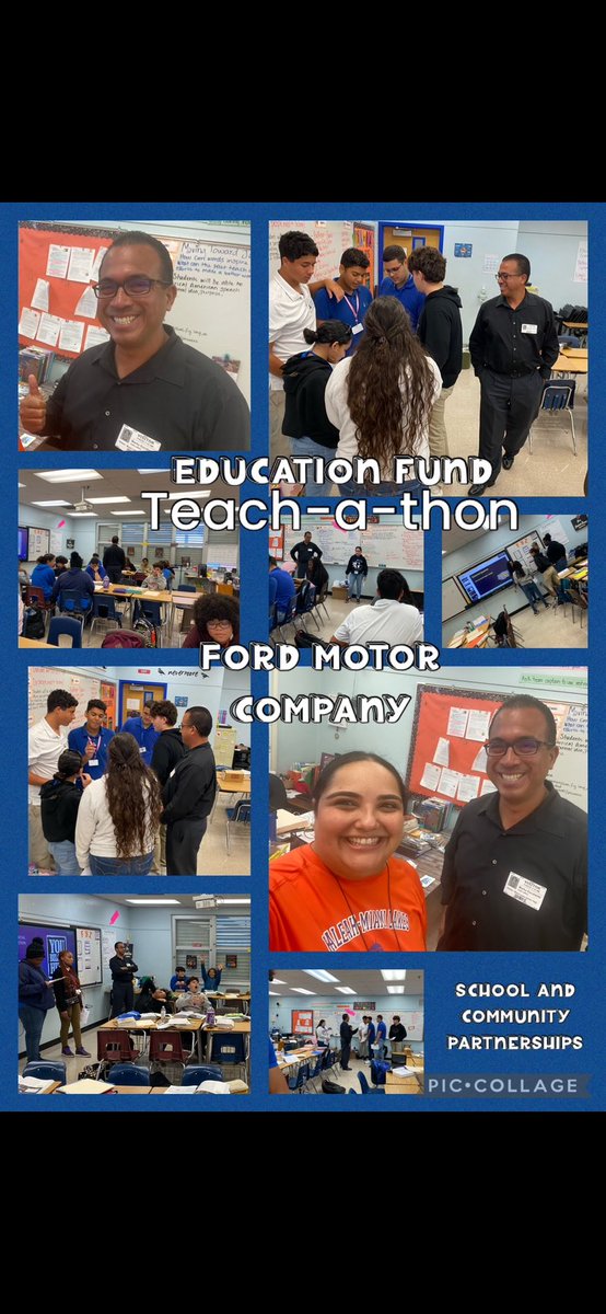 #teachathon #communitypartnership #wearehml <a href="/HMLSrHighSchool/">Hialeah-Miami Lakes</a> @HMLActivities <a href="/EducationFund/">The Education Fund</a> <a href="/J_Ramirez991015/">Juan Ramirez</a> <a href="/sosa_reyes1/">Lilibet Sosa, Ed.D.</a> <a href="/AP_ARobinson/">Dr. Angel Robinson, Ed.D</a> <a href="/Ford/">Ford Motor Company</a>