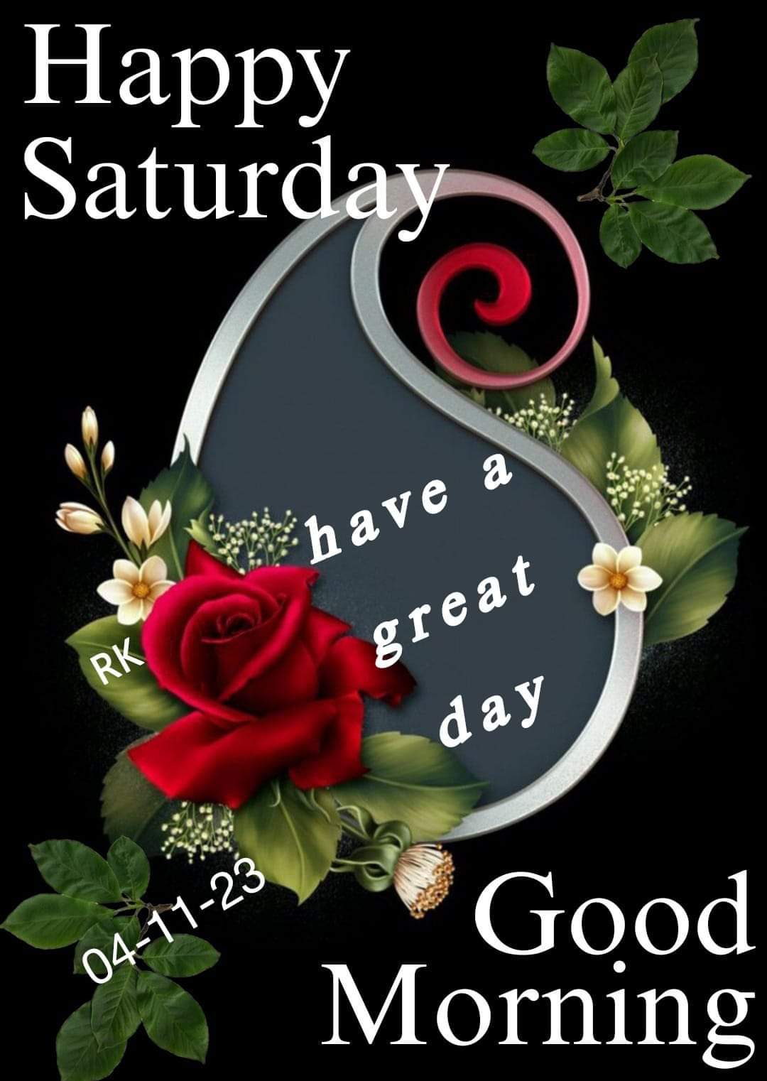 Happy saturday good morning online