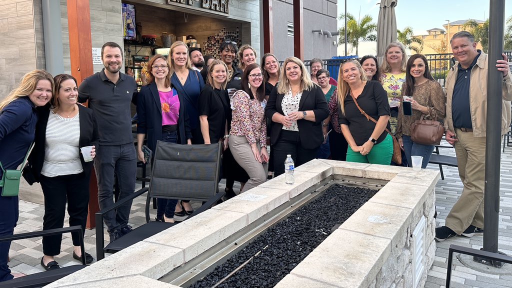 A few photos from today's Florida Public Relations Association Executive Committee meeting and State Board reception, hosted by FPRA’s Space Coast Chapter. 🚀 #focusforward #choosefpra #publicrelations #pr #florida