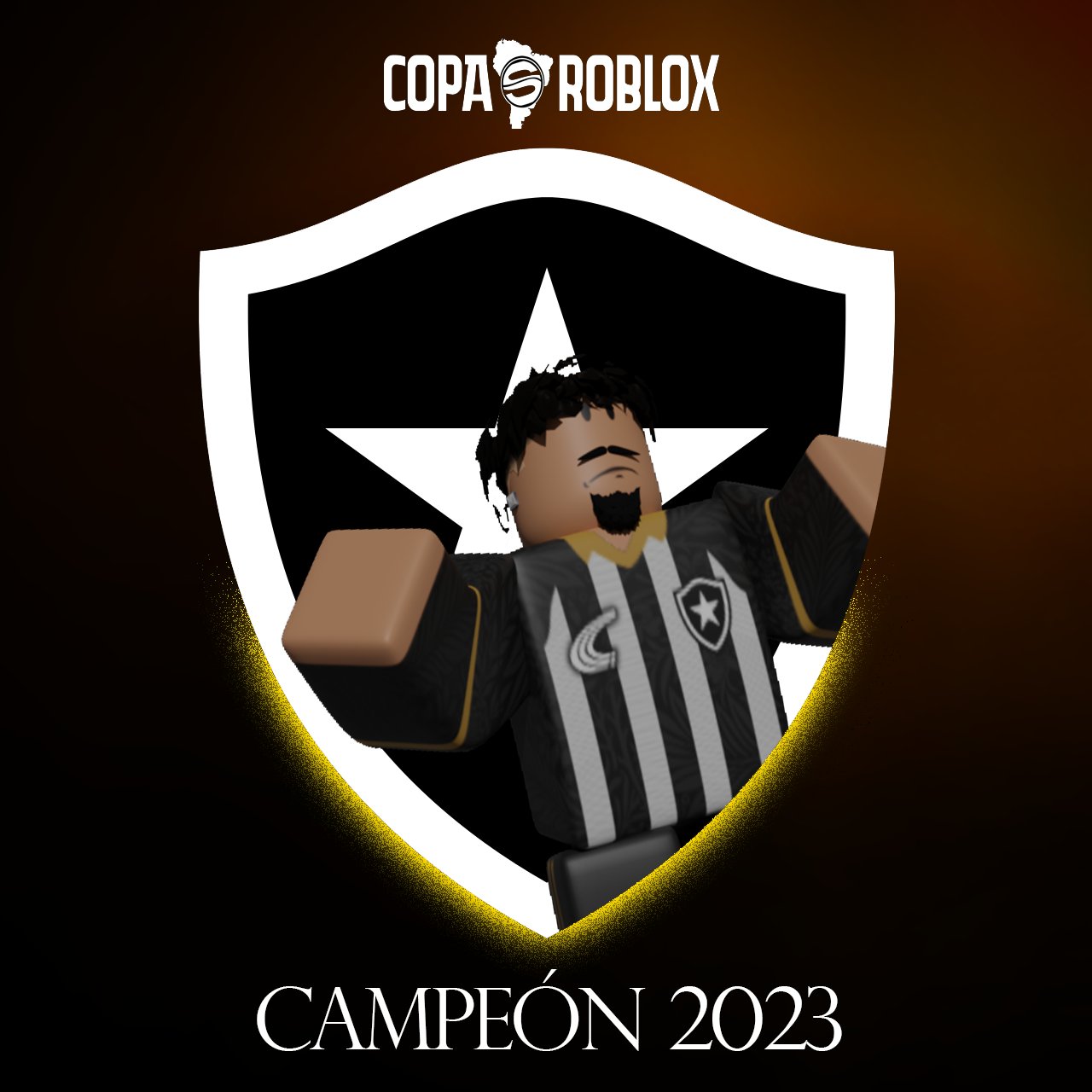 Botafogo Campeão Da Copa Roblox 2023 : r/futebol