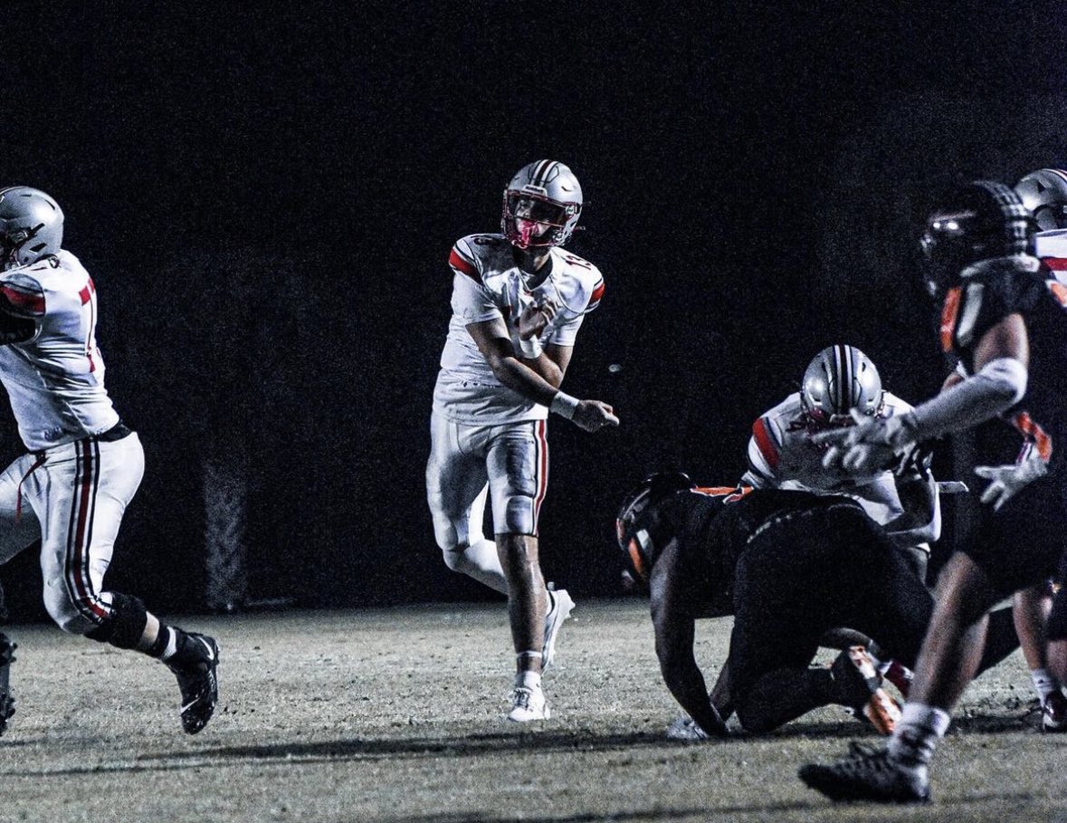 WE’RE BACKKK 👋🏼 SR. Night Spoilers 😉
3 Passing TDs / 33-0 WIN vs Mainland (#1 3M in the State)
Have now PASSED over 3,000 yards

Game 10 / Record: 9-1 / #1 in 4M
<a href="/LMRamsFootball/">Lake Mary Football</a> 🐏
<a href="/Adamdon3/">Adam Donnelly</a> <a href="/baylintrujillo/">Baylin Trujillo</a> #BTruQBTraining