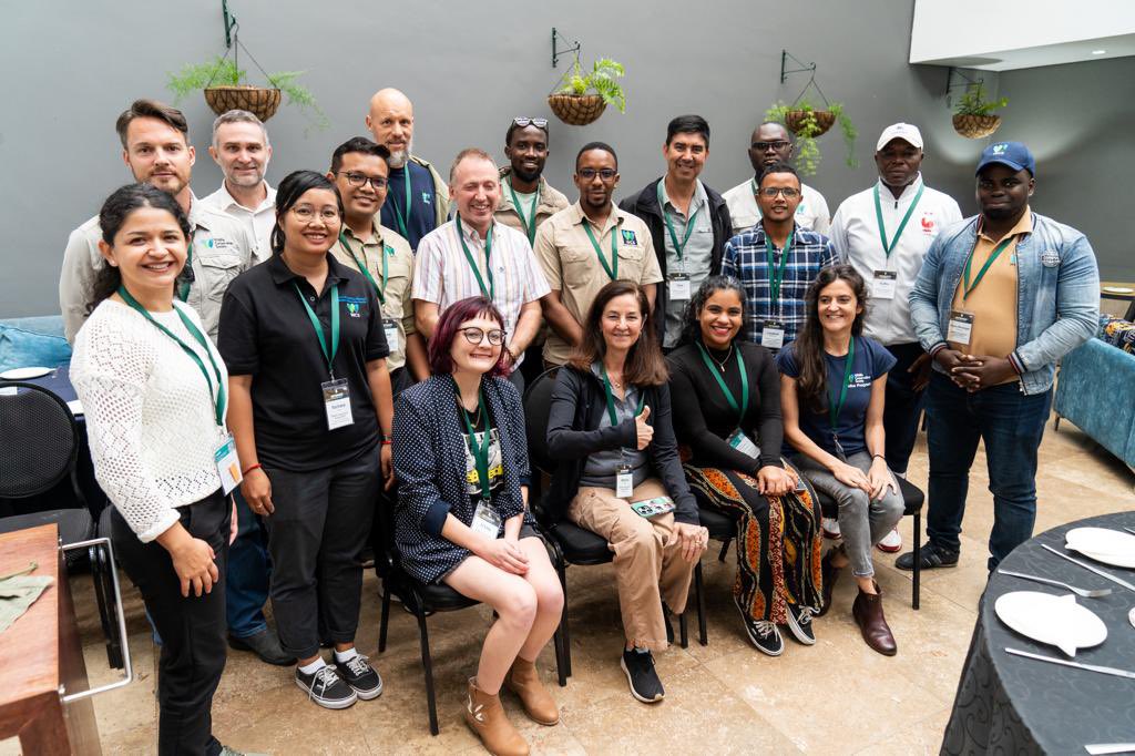 TheWCS's tweet photo. It’s all about collaborating + partnering + developing tech together to protect nature for generations to come as our WCS colleagues from 13 countries meet in Cape Town at the @EarthRangerTech meeting w/ 500+ conservationists from around the 🌎 #ERCU #Tech4Wildlife https://t.co/FpIXQBj98F