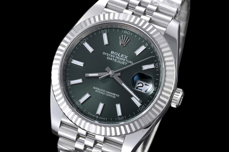 ModernTimeWatch's tweet image. Rolex - Datejust 126334 41mm Jub Flt 904L SS/SS Green/Stk Clean VR3235