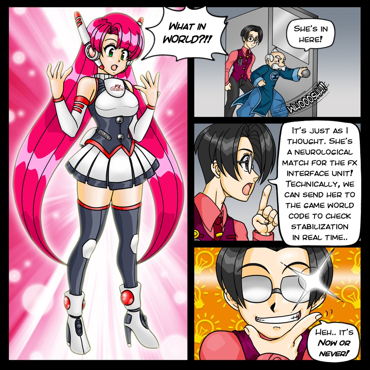 SaruProGames's tweet photo. Pages 45-48
#webcomic #digitalart #indiecomics #manga #fxunityuki #yukiwebcomic https://t.co/iDivurqlkL
