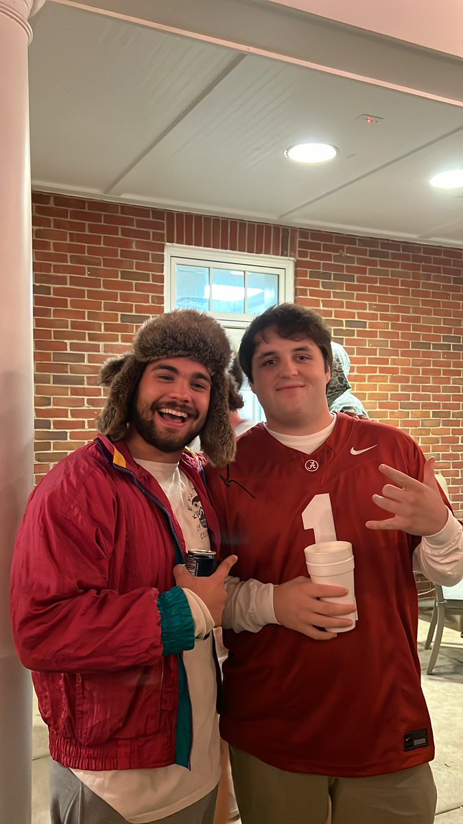 Eli and his good buddy Parker are LOVING the delta chi band party!