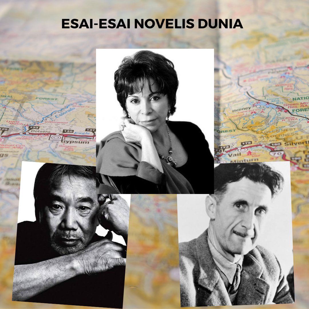 KUMPULAN ESAI PARA NOVELIS DALAM TERJEMAHAN BAHASA INDONESIA: DARI HARUKI MURAKAMI SAMPAI GEORGE ORWELL

- daftar &amp; link tulisan -