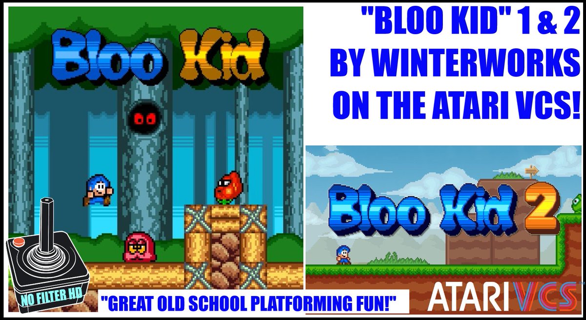 ballistikcoffee's tweet photo. 🕹️On a NEW #NoFilterHD, I play #BlooKid 1 &amp; 2 by @winterworksGmbH on @TheAtari_VCS! These are 2 great #platformer #games reminiscent of your faves. I play BOTH on the #Atari #VCS &amp; #comment! Join me in LIVE in chat! Premering Sat @ 10a MDT on #BCB! Click: https://t.co/aPGQRmZK1c https://t.co/3Mzm6ggDsg