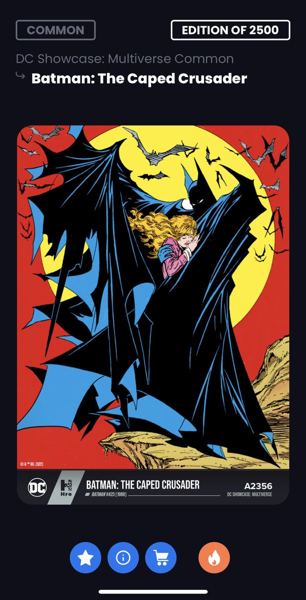 VeVeMeister's tweet photo. Well hello there @hro π€
@CasualVeve just sparked my interest and I finally set up an account and redeemed also my physicals - thx @jjhovah again!
VeVe B&W Todd β
Physical B&W Todd β
MFD Todd β
Batman #423 Physical/HRO/DCNFTβ
Missing: physical + #DiCo blue Todd,
Jokerised Todd
@veve_official @DCNFTOfficial @mcfarlanetoys @Todd_McFarlane @DCOfficial