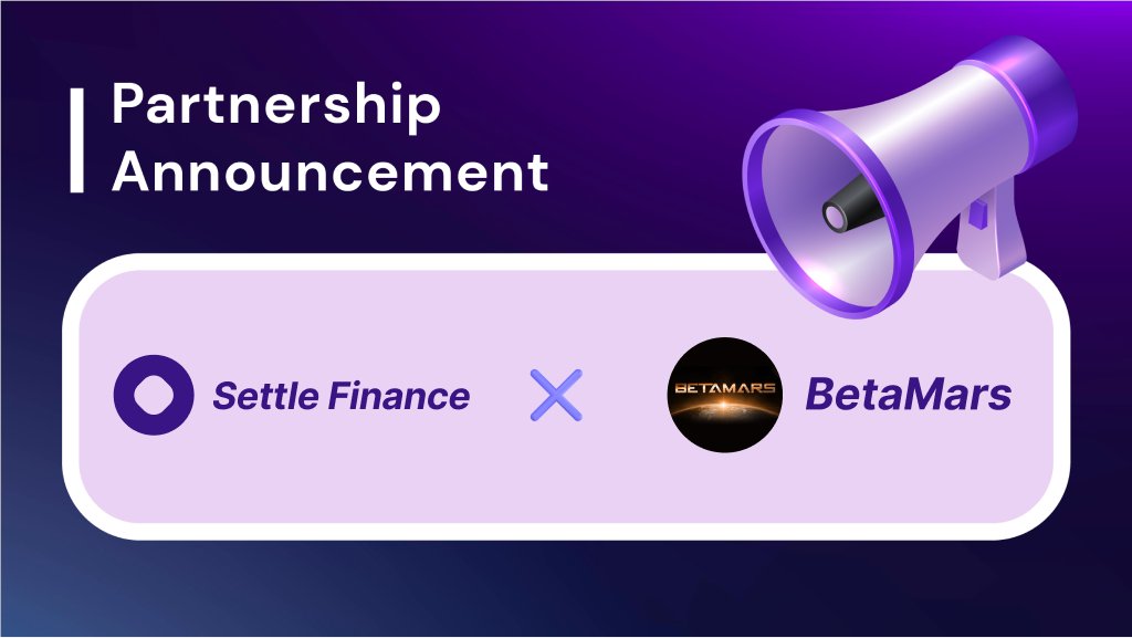 settlefi's tweet image. 🌌 Settle Finance &amp;amp; BetaMars are uniting! This collaboration marks a new era in the fusion of finance and virtual worlds. Get ready to explore uncharted territories in DeFi and Metaverse innovation. 🚀💫 #SettleFinance #BetaMars #DeFiMeetsMetaverse
