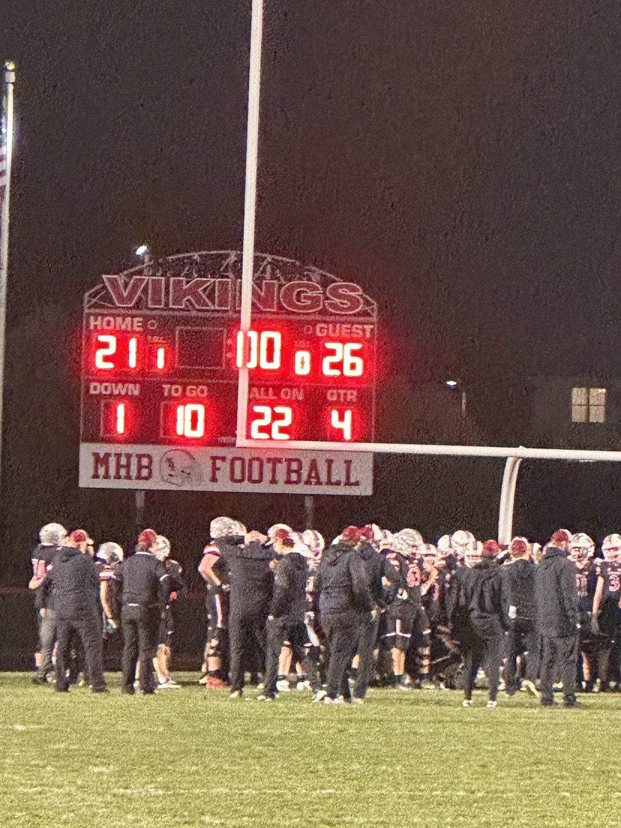 WIAA LEVEL 3 Update

NDA pulls off a great comeback win

Down 21-20 with 2:58 to go the Tritons drive the field and Christian Collins Scores again to put the Tritons up 26-20 to seal the win! 

NDA will play in Marshfield at 7 vs the Rice Lake/Onalaska winner