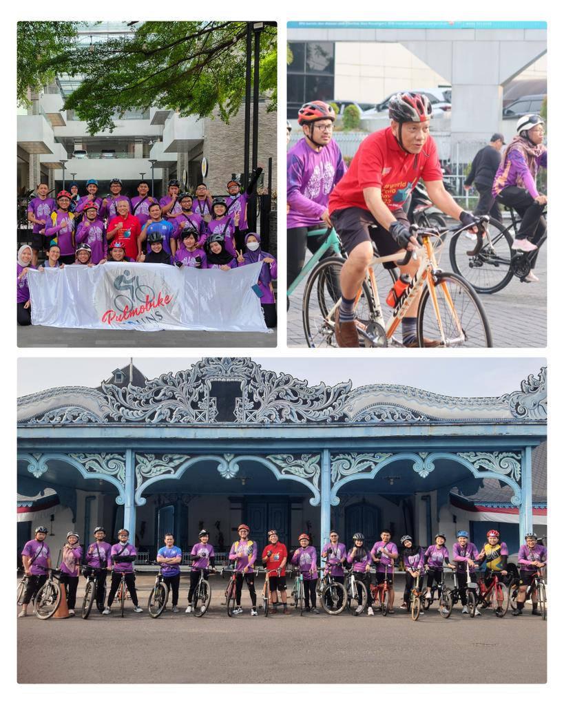 Tjandra Yoga Aditama (@tjandraaditama_) on Twitter photo Bersepeda di Solo di Saptu pagi ini bersama para PPDS Pulmonologi FK UNS Surakarta. Lumayan juga, hotel Alila, Loji Gandrung, kantor Walikota, kraton Surakarta, Masjid dengan acara Haul Habib, Mangkunegaran dan stadion Manahan, balik hotel
<a href="/blogdokter/">dokterMade</a>
<a href="/dokterparu/">一三一两 𝕏 🫁 🎮</a>
<a href="/11MaretUniv/">UNS Official</a> Bersepeda di Solo di Saptu pagi ini bersama para PPDS Pulmonologi FK UNS Surakarta. Lumayan juga, hotel Alila, Loji Gandrung, kantor Walikota, kraton Surakarta, Masjid dengan acara Haul Habib, Mangkunegaran dan stadion Manahan, balik hotel
<a href="/blogdokter/">dokterMade</a>
<a href="/dokterparu/">一三一两 𝕏 🫁 🎮</a>
<a href="/11MaretUniv/">UNS Official</a>