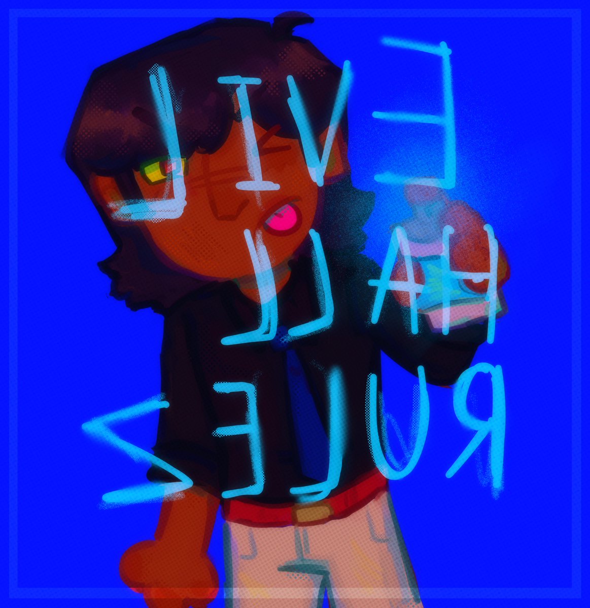cars2fan68's tweet photo. day two [sorta three ??]   vandalism
both word + nonword versions 🔥 [this was rushed]
[ #evilhall #evilvember ] https://t.co/PqWXEwzZBp
