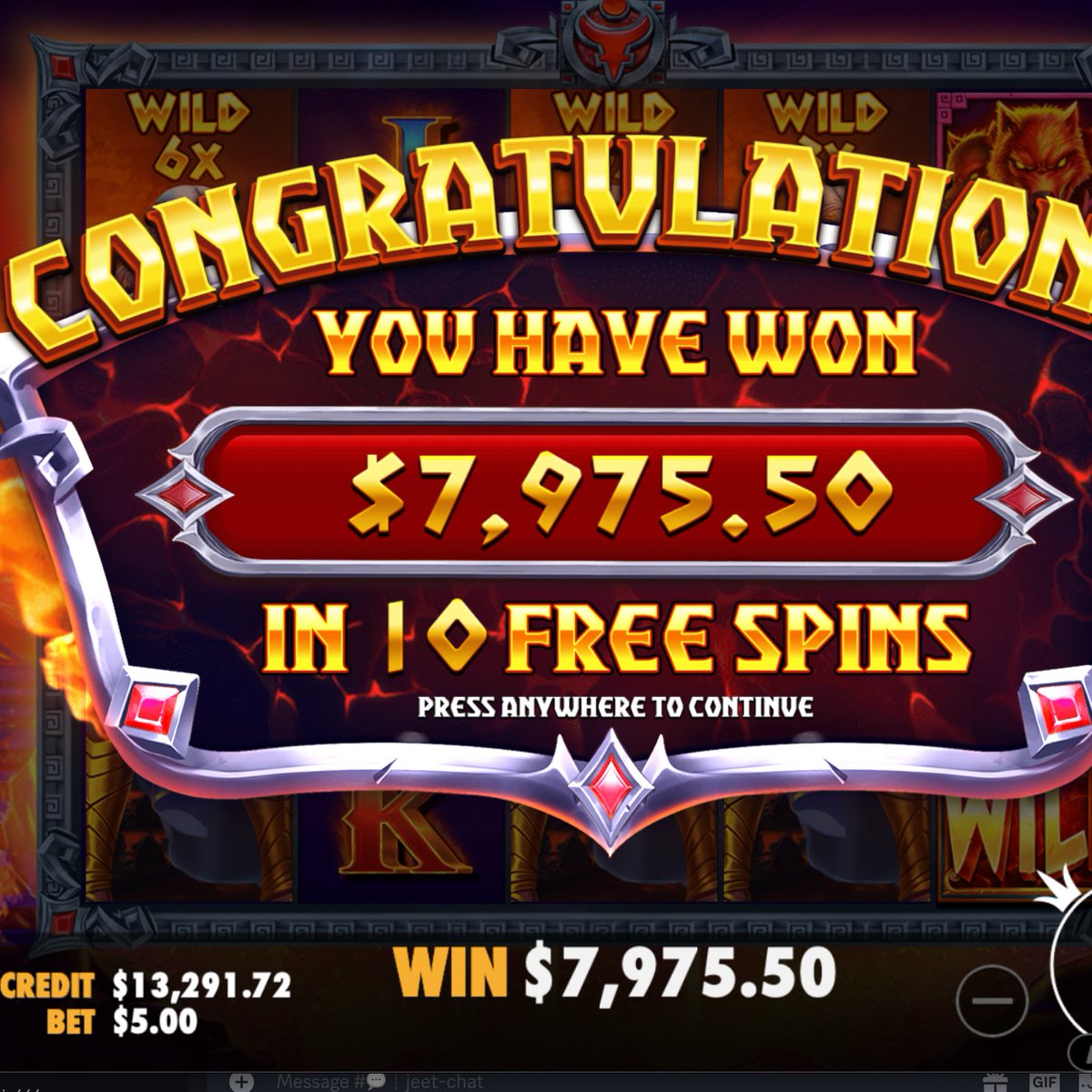just got another huge win on <a href="/TGCasino_/">TG Casino</a> 😭 
i want to pass on the feeling of catching a win!! 

Giving away $100 to 5 lucky people! 

1. Must follow <a href="/mushmoonz/">moonpie666</a>  and <a href="/TGCasino_/">TG Casino</a> 
2. Like, Retweet &amp; Tag 3 friends
3. Check out the casino! 
t.me/TGCasinoOffici…

(winners will be