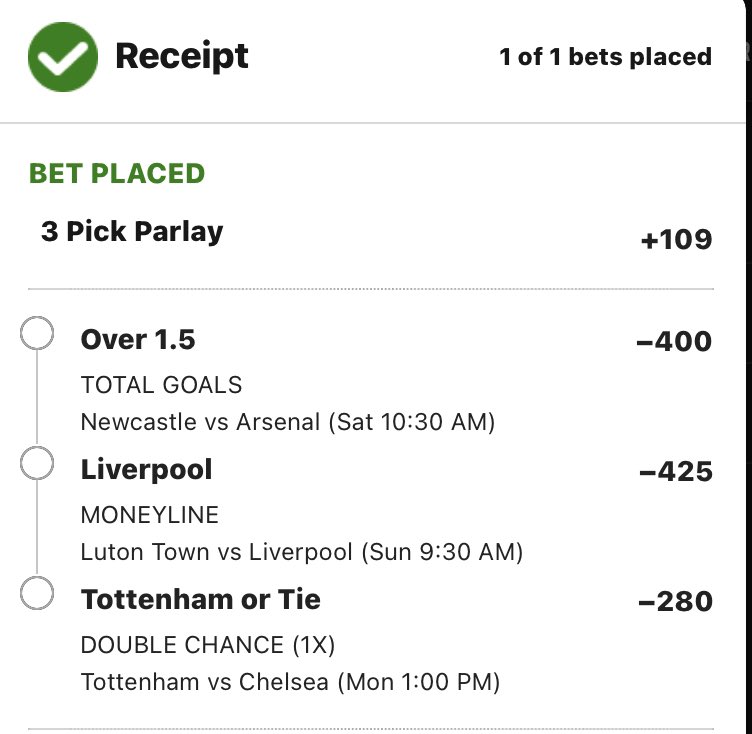 betslayer1's tweet image. Time for a little weekend of BetSlaying. Because you asked for an EPL parlay, I put this simple BetSlayer together.  Tottenham seems like they’ve got IT this year while Chelsea, not so much. I could also swap in Haaland scoring a goal for any of these plays.
