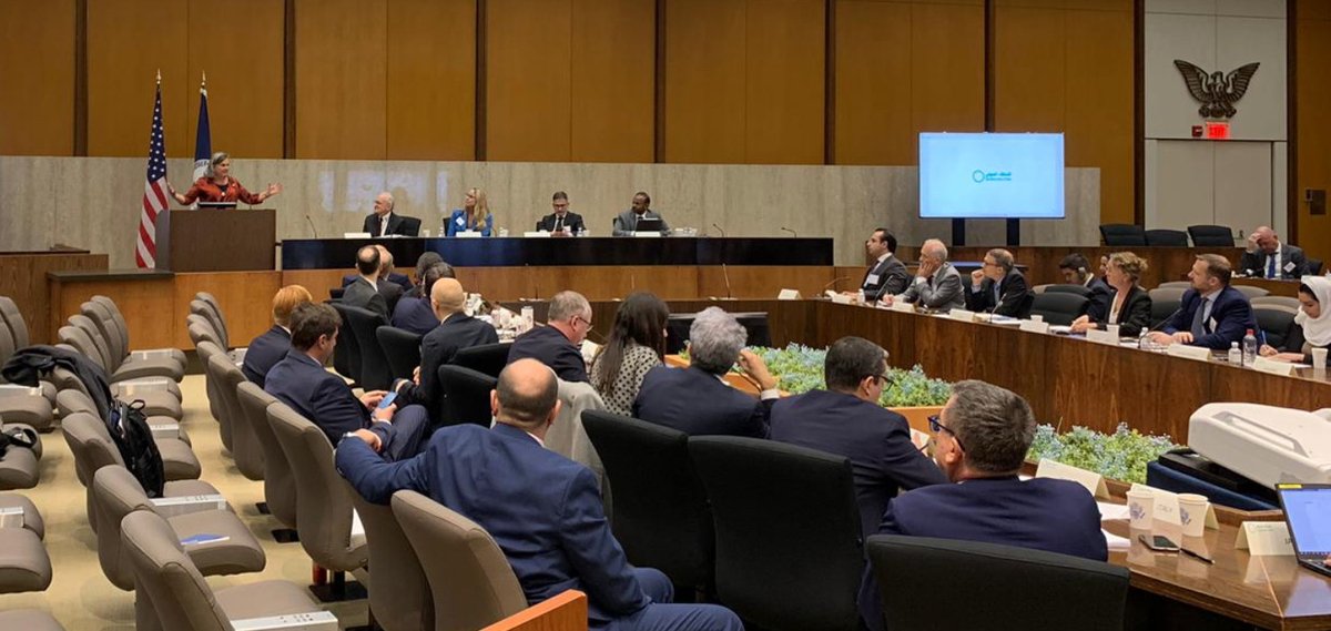 Even amidst other immense challenges, we must also keep focus on preventing the re-emergence of ISIS in Syria and Iraq. Honored to address today the Global Coalition to Defeat-ISIS Stabilization Working Group that is coordinating international support for this crucial work.