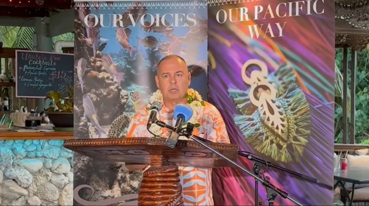 Cook Islands Foreign Affairs & Immigration (@cki_mfai) on Twitter photo "When I speak about our voices and the role of the media, I would hope sincerely that our media does listen to our voices and project our voices as we say it. Because the media plays a critical role in ensuring that our voices are heard" - <a href="/MarkBrownPM/">Mark Brown</a> bit.ly/3SnskhL "When I speak about our voices and the role of the media, I would hope sincerely that our media does listen to our voices and project our voices as we say it. Because the media plays a critical role in ensuring that our voices are heard" - <a href="/MarkBrownPM/">Mark Brown</a> bit.ly/3SnskhL