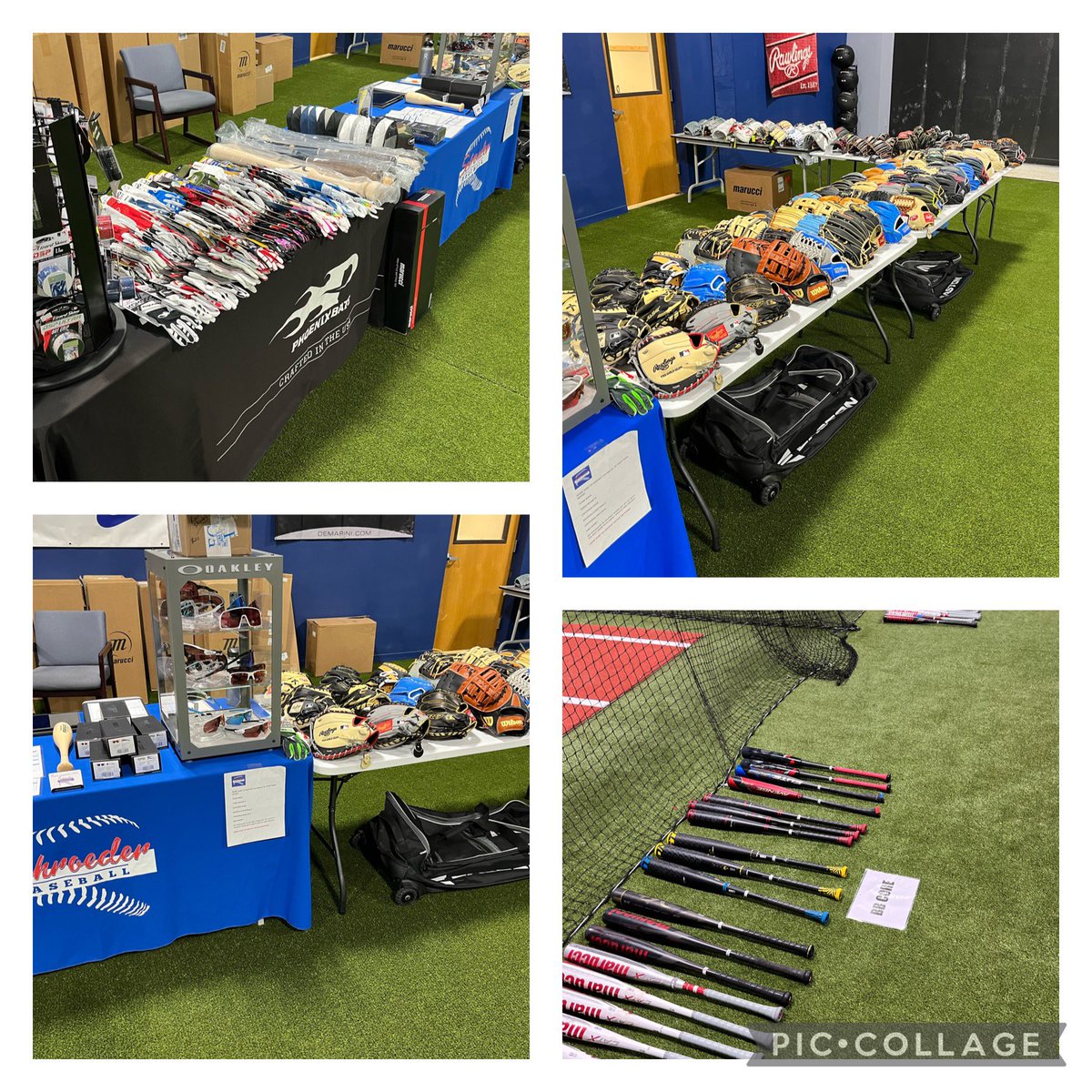 Awesome turnout tonight at the Open house and Demo Day! Thank you to <a href="/jschroed26/">Jake Schroeder</a> for bringing all of the baseball gear with great prices and Thank You to everyone who stopped by. Great to see so many players trying new bats and having fun on the Hit Trax.