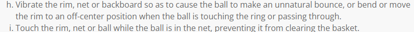 The call would be under basket interference. According to a technicality, neither Giddey nor Draymond touched the ball or the basket WHILE the ball was on the rim. The refs made the right call. #GSW #OKC #draymondgreen #goaltending