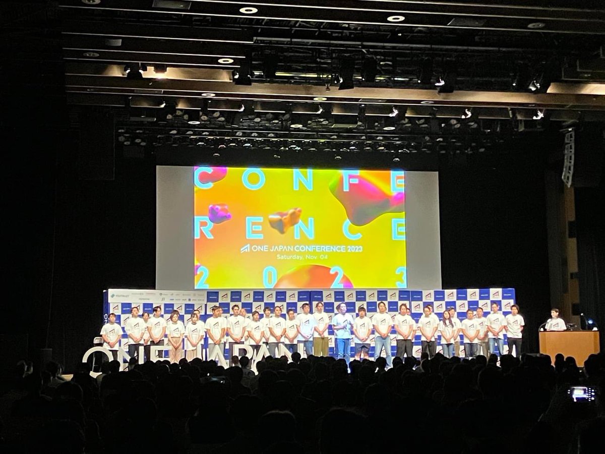 ONEJAPAN_2016's tweet photo. ONE JAPAN CONFERENCE2023始まりました！！

オープニングセッションでは、共同代表である濱松が、今年のONE JAPAN CONFERENCEのテーマである「私たちの「変革」を今日から。」に向けた熱いメッセージを発信しました。

これから順次レポートをしていきます https://t.co/ISmLWA2dlL