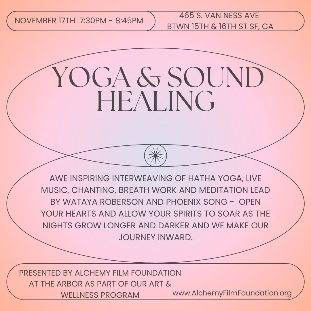 madisonyoung's tweet image. We're inviting you to an Autumn Yoga and Sound Healing event on Nov. 17th at 7:30pm at The Arbor!

Join together in safe space for Hatha Yoga, live music, chanting, breath work and meditation.

RSVP here:
eventbrite.com/e/fallautumn-y…