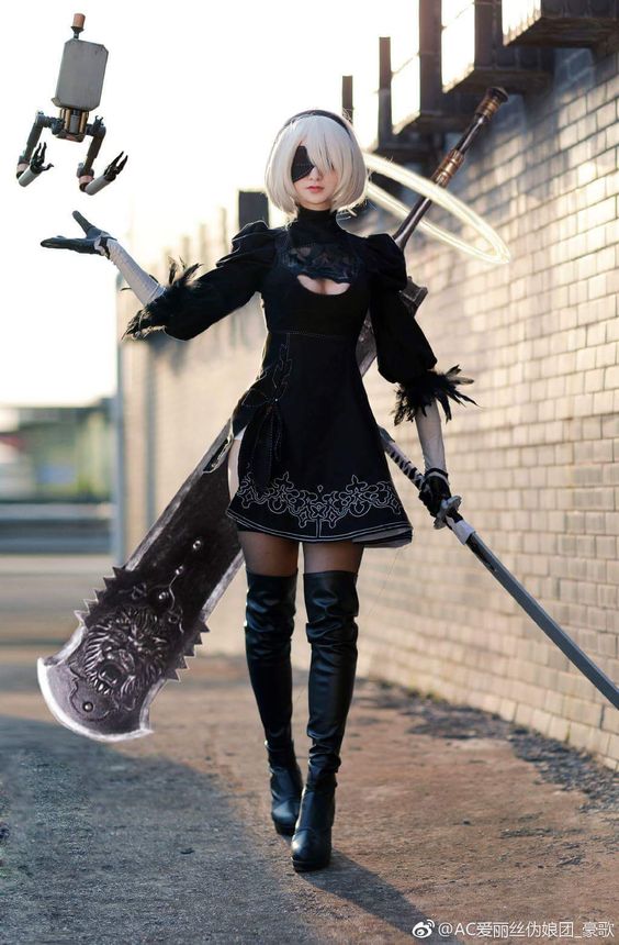 karumekezukaw's tweet photo. "The ultimate cosplay chef, The Fanboy SEO, makes everyone shake their heads with his fun 2B cosplay!"
#CosplayGaming https://t.co/egdKqlf5E0