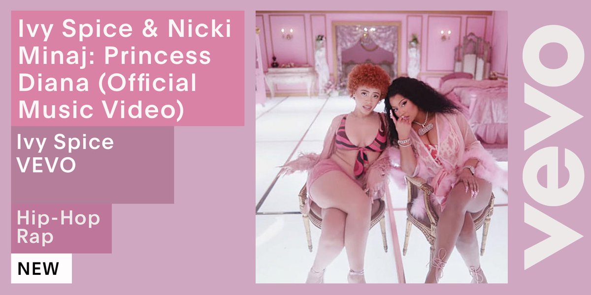 🔉 #VEVOStudiosRP › 𝗛𝗶𝗽-𝗛𝗼𝗽/𝗥𝗮𝗽 Music

New 𝗜𝘃𝘆 𝗦𝗽𝗶𝗰𝗲 &amp; 𝗡𝗶𝗰𝗸𝗶 𝗠𝗶𝗻𝗮𝗷 entrance: Princess Diana (Official Music Video)