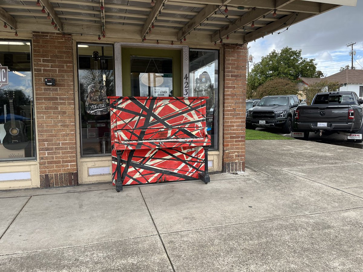 <a href="/GregRenoff/">Greg Renoff</a> This is outside a music shop in Taylor, Texas where I live..don’t think I had previously sent it.