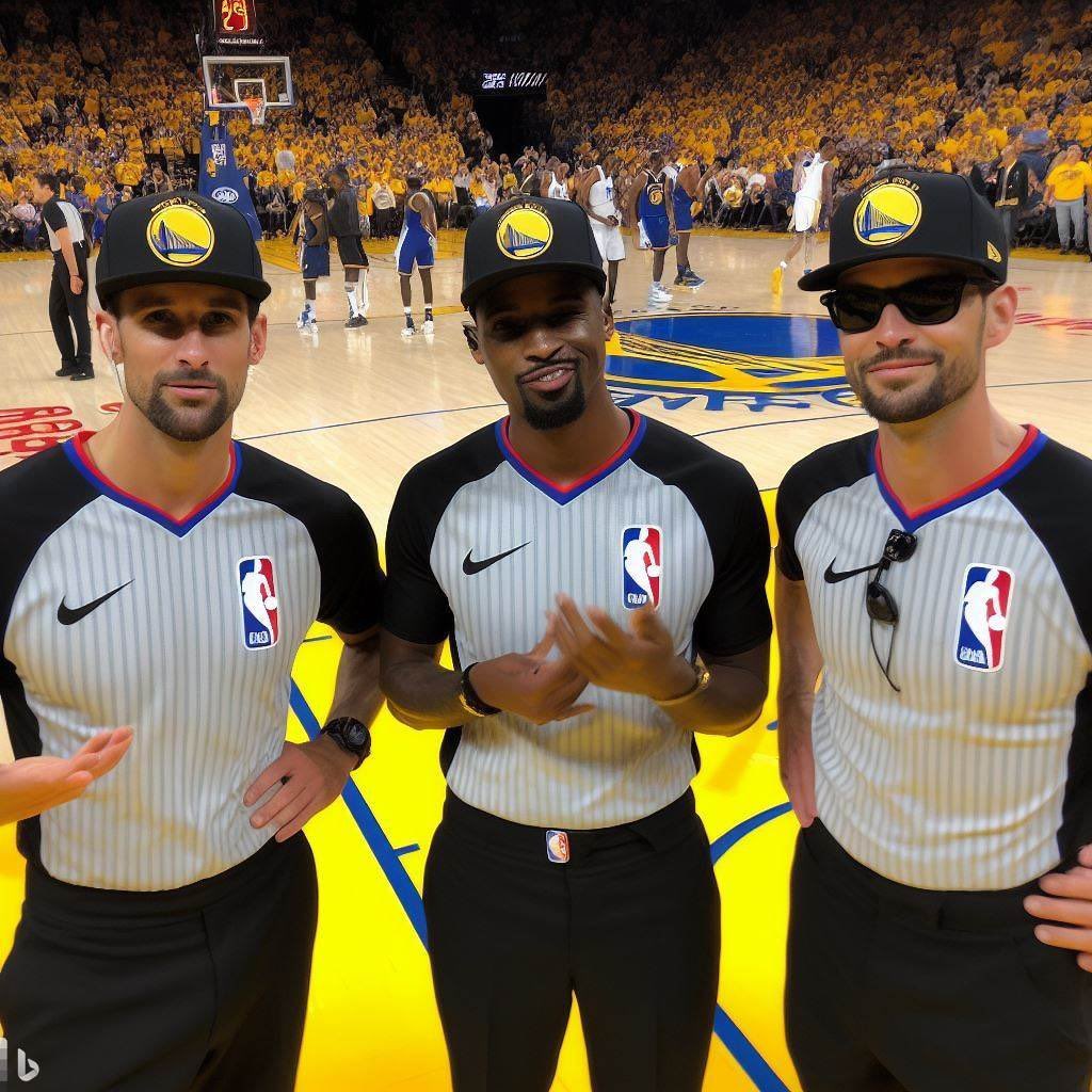 kings_muse's tweet photo. The Golden State Refs are 2-0 https://t.co/6k45wXV600