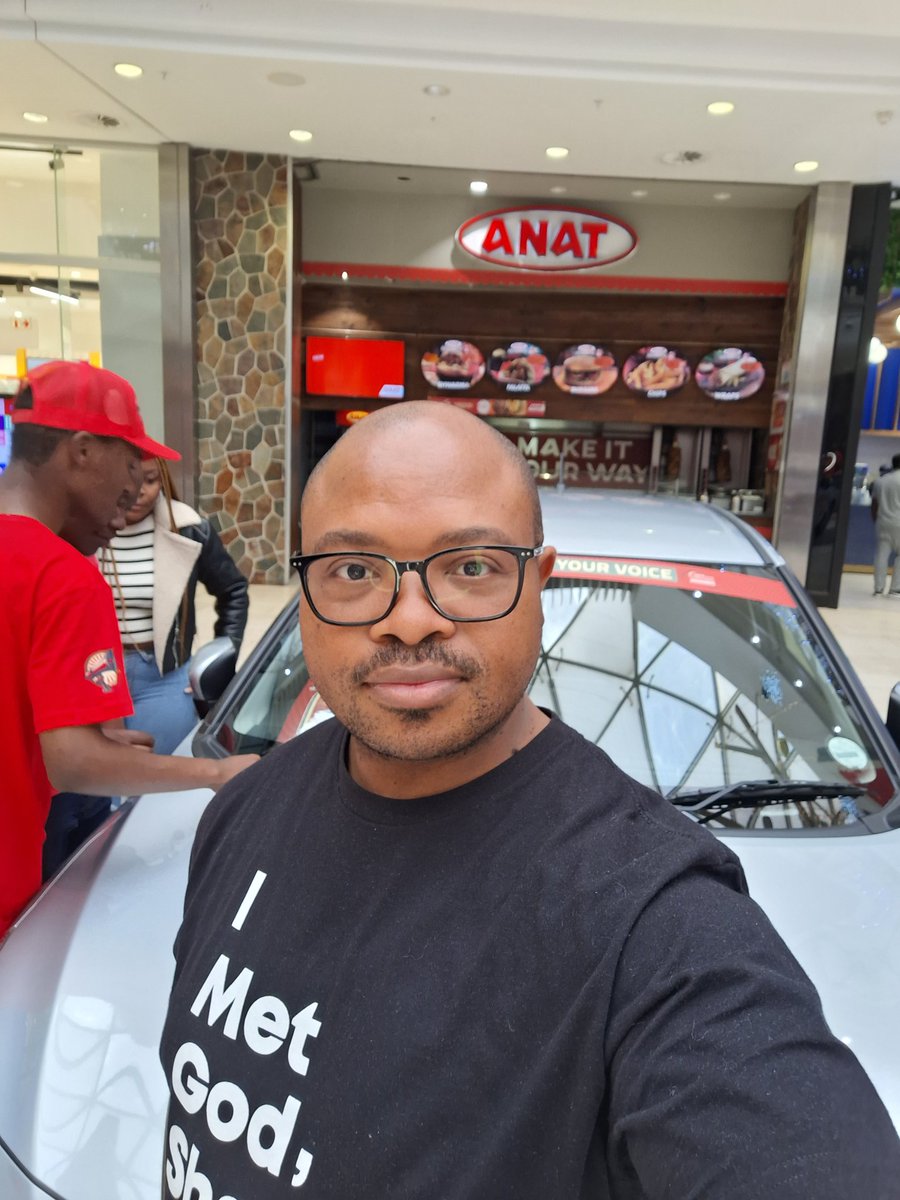 I just took a selfie next to Suzuki Baleno @MallOfAfricaSA #CarsAwards