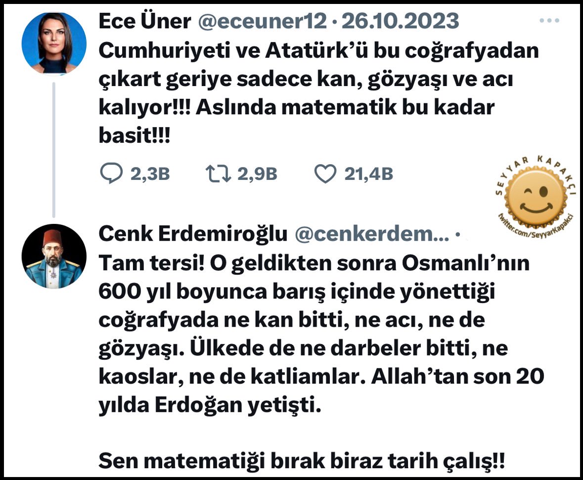 Ece Üner’e harika bir ders 👏👏👏 @cenkerdemiroglu