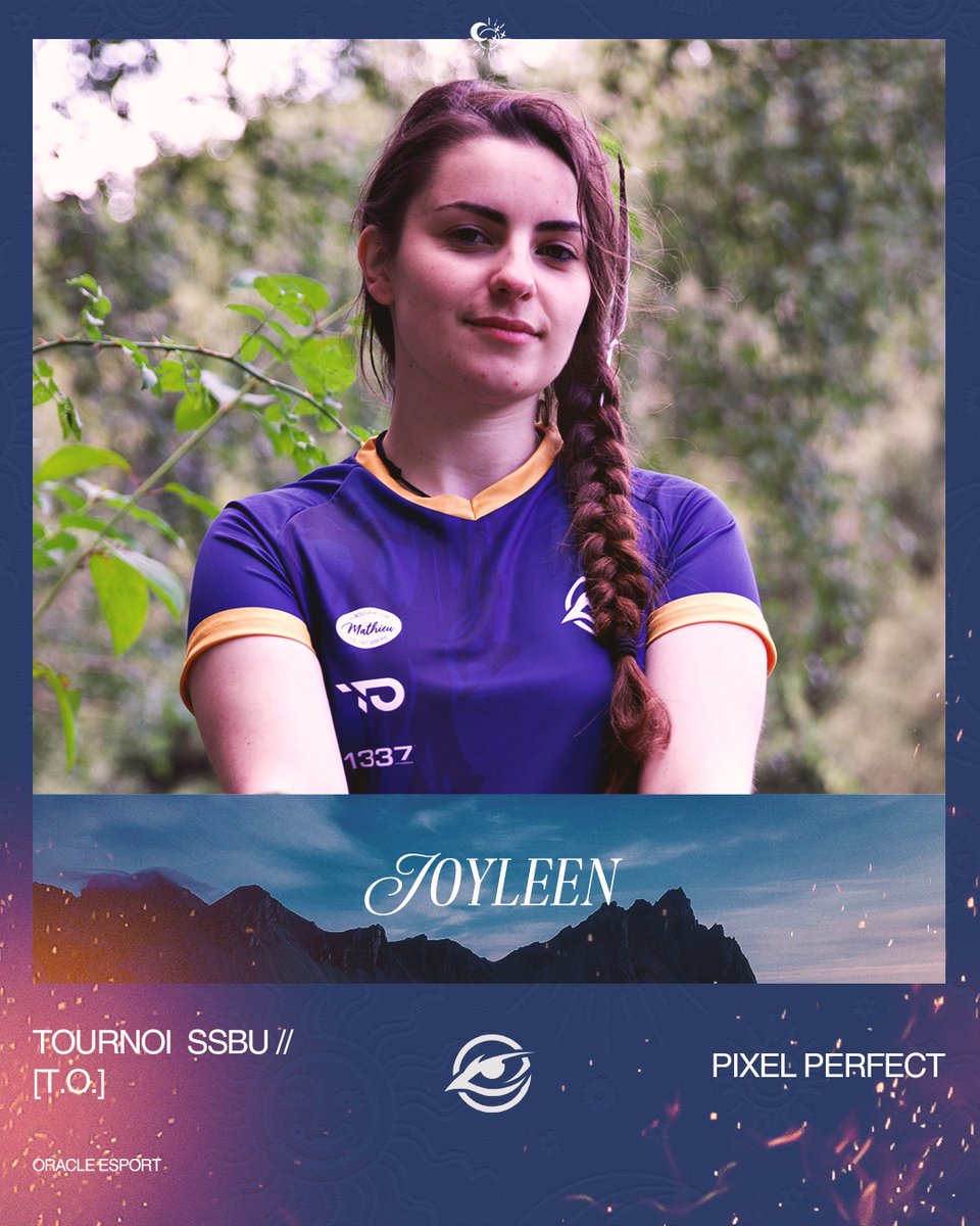 OracleEsport's tweet image. 🏆#TOing | #PixelPerfect 

Recrutée par @Gametek_Lyon, notre Head Manageuse SSBU @BGJoyleen sera présente en tant que TO pour la Pixel Perfect du côté de Lyon le 4 Novembre !  
On lui souhaite un bon TOing là bas ! 🧡💙

#EyeOfVictory 👁️