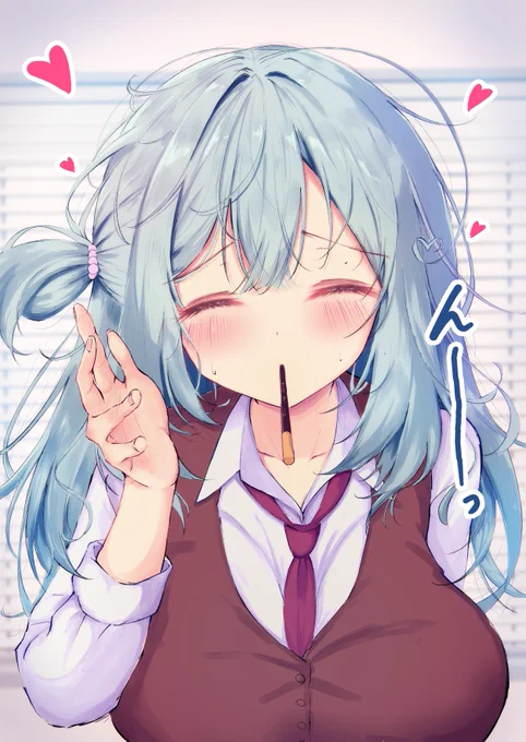 ちょ、先輩、顔近い……っ//// 