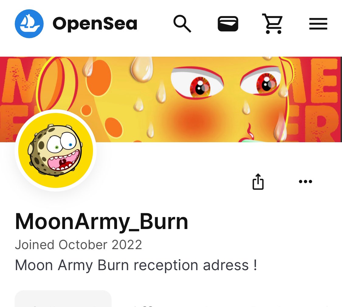 🔥 Hello #MoonArmyNFT Owners 🔥

🌙🔥 Hot news, if you want to your previous items minted the new collection,  here's the address to send it to me before I mint the new and burn the old 🔥🌙

More info in comments 🔥

0x05a12e7be826356b3618443cda2d207d1084b2ba