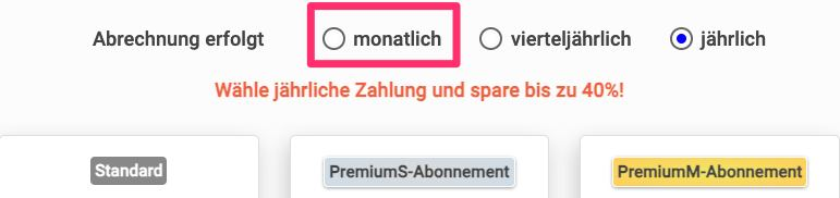 We have resumed monthly premium billing. This is particularly helpful for users with one or a few tournaments. Everyone else continues to benefit from the quarterly or full-year options, where you can save up to 40%.
Thanks for your feedback!