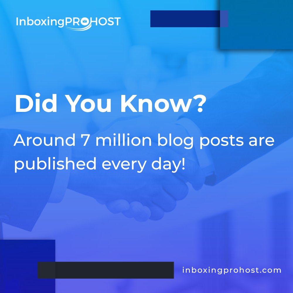 📚✍️ Blogosphere Fact: Every day, around 7 million blog posts hit the internet! That's a whole world of knowledge, stories, and insights waiting to be explored. 🌐💡

#BloggingFacts #Blogosphere #DigitalContent #BlogPosts #OnlinePublishing #BloggersWorld #DailyBlogs