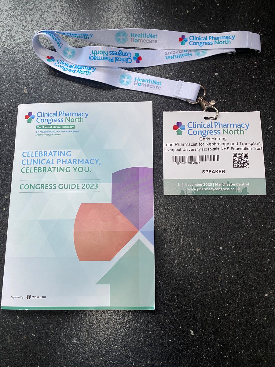 Great to present <a href="/CPCongress/">Clinical Pharmacy Congress</a> and represent @LUHFTPharmacy and @LivHospitals