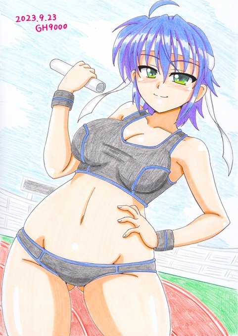 やっぱりここはスバル・ナカジマちゃんで! #いい推しの日 