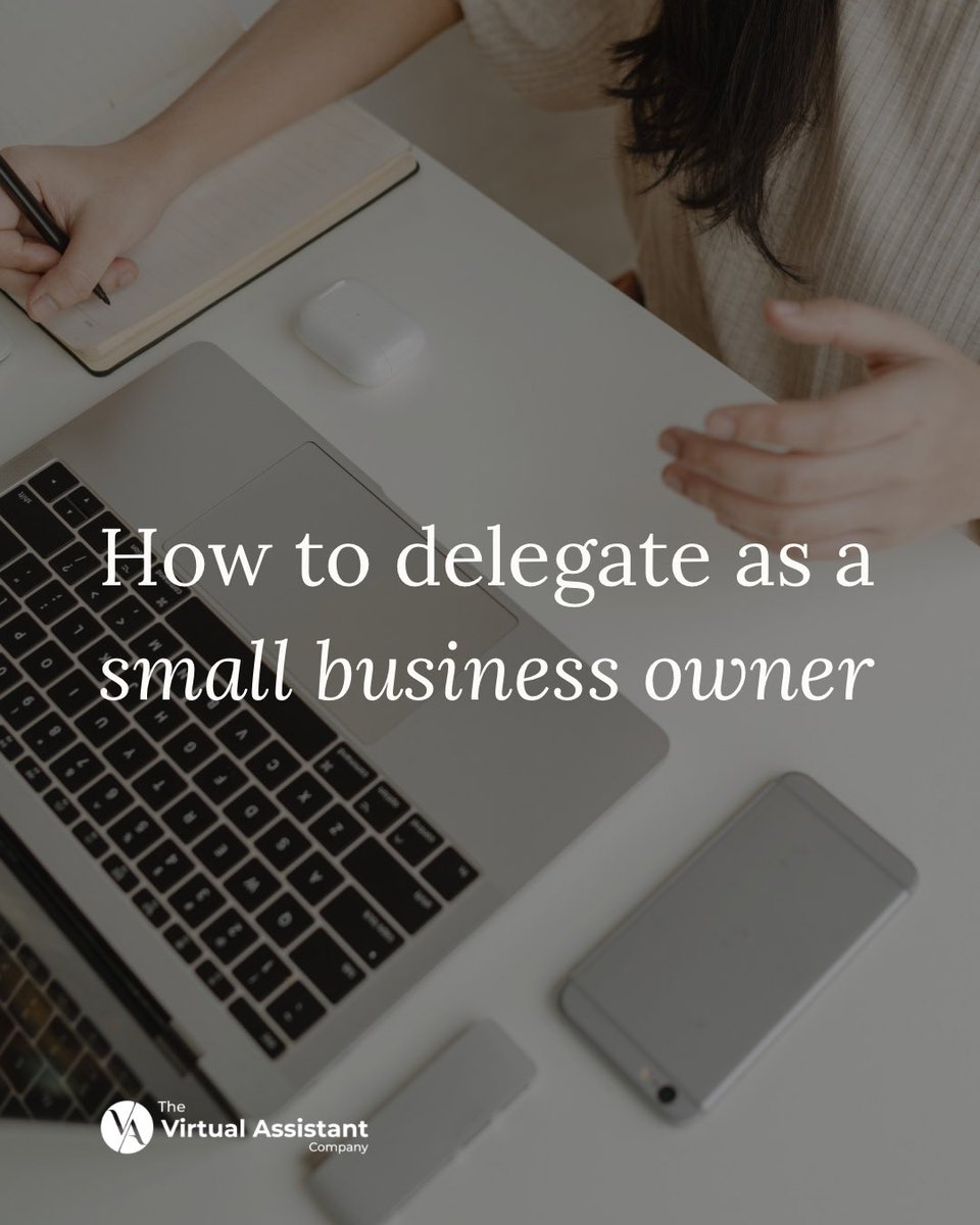 Delegation is an essential skill for small business owners who want to scale, grow, and maximise their productivity and efficiency. 📈

There’s only one of you, and you can’t do it all!

#smallbusiness #sme #b2b #businessgrowth #businesstips #businessinsights