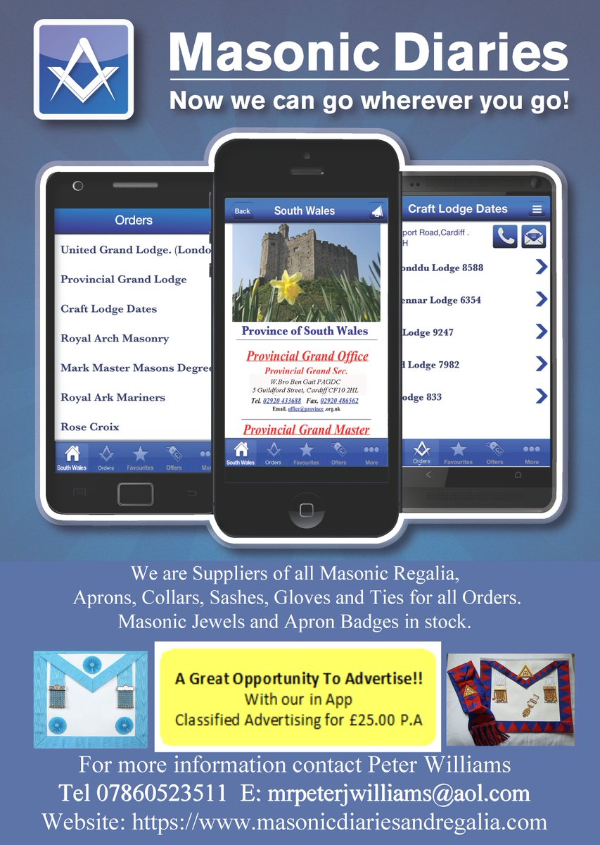 Peter John Williams (@masonicdiaries) on Twitter photo 