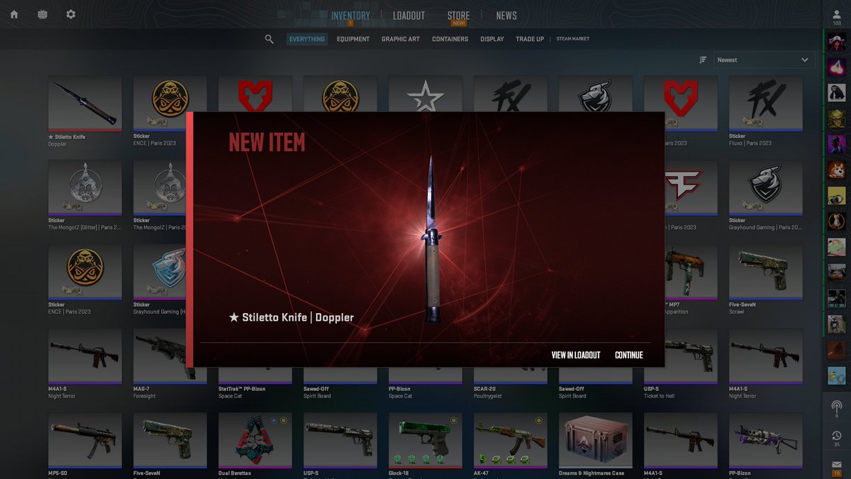 💜Epic New Skin 💜

My darling <a href="/YabyyCS/">Yabyy 🇭🇰</a> has given me this knife and I am loving the joker combo !!
💸$2040 USD on Buff 💸

💕Like +🔄RT + 🏃‍♂️Follow <a href="/YabyyCS/">Yabyy 🇭🇰</a>