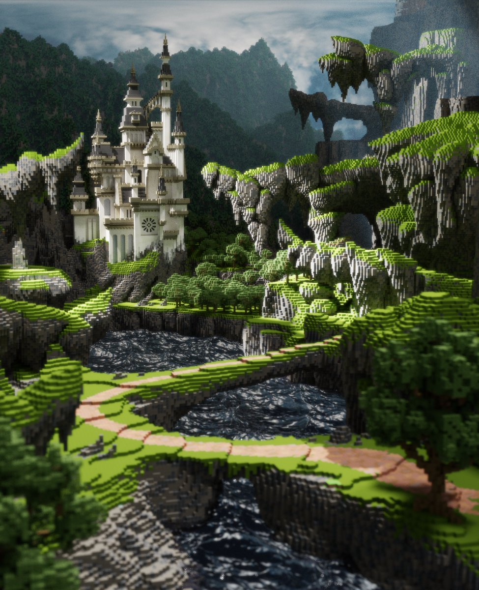 a castle deep in the forest
#Minecraft   #Minecraftbuilds