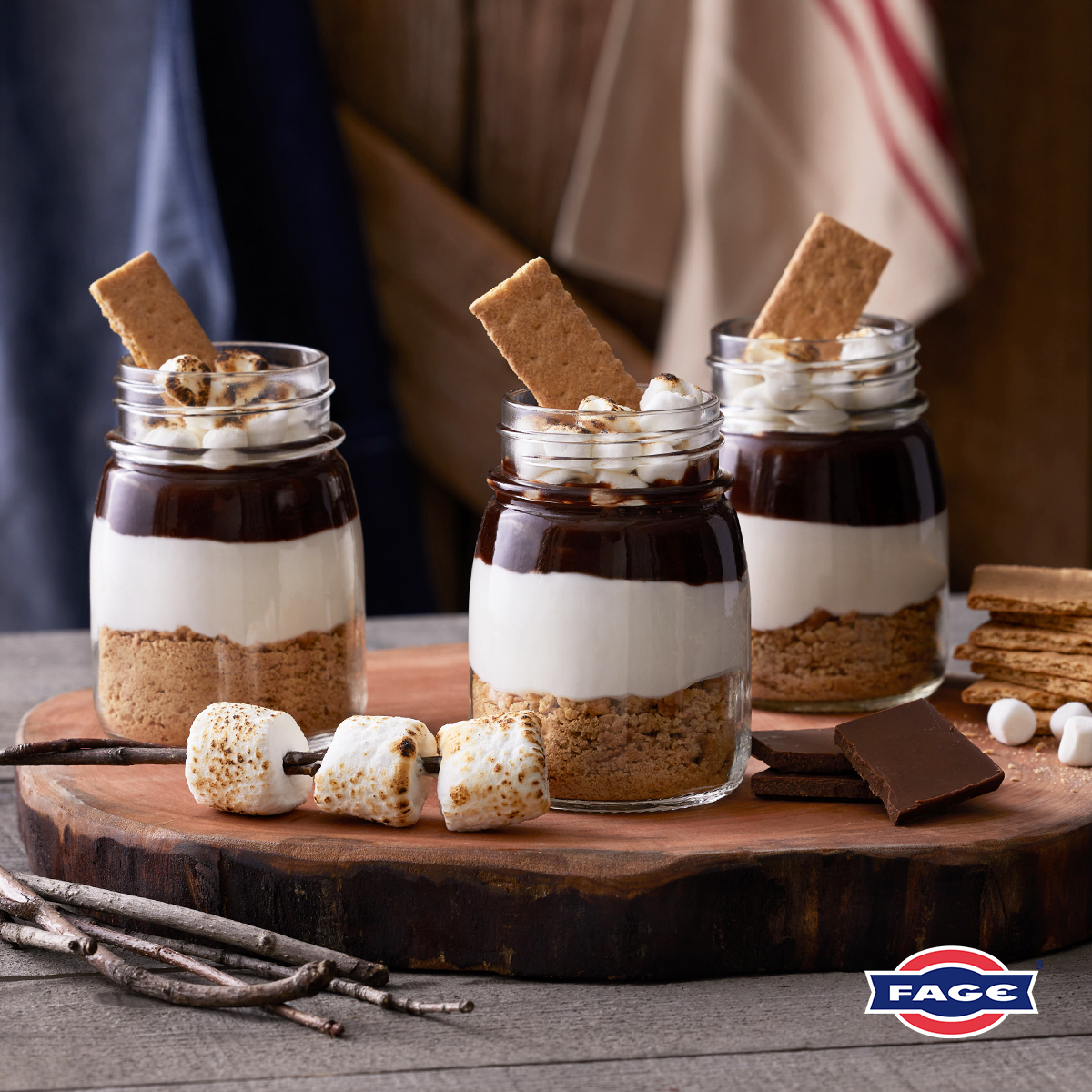 FAGE_UK's tweet photo. Remember to make these delicious FAGE Total Smores puddings. A perfect pairing of charred marshmallow, chocolate and creamy FAGE Total. π₯
https://t.co/b0PjcJ0coo
#PlainExtraordinary #Autumn #Dessert https://t.co/euSWLPGCOo